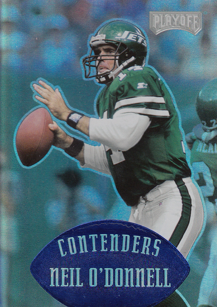 1997 Playoff Contenders Blue #97 Neil O'Donnell