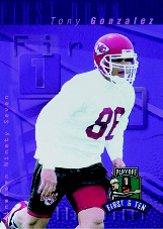 1997 Playoff First and Ten #62 Tony Gonzalez RC