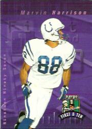 1997 Playoff First and Ten #185 Marvin Harrison