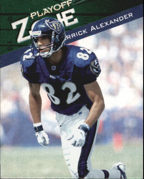 1997 Playoff Zone #105 Derrick Alexander WR
