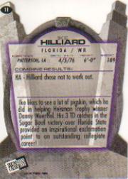 1997 Press Pass Combine #11 Ike Hilliard back image