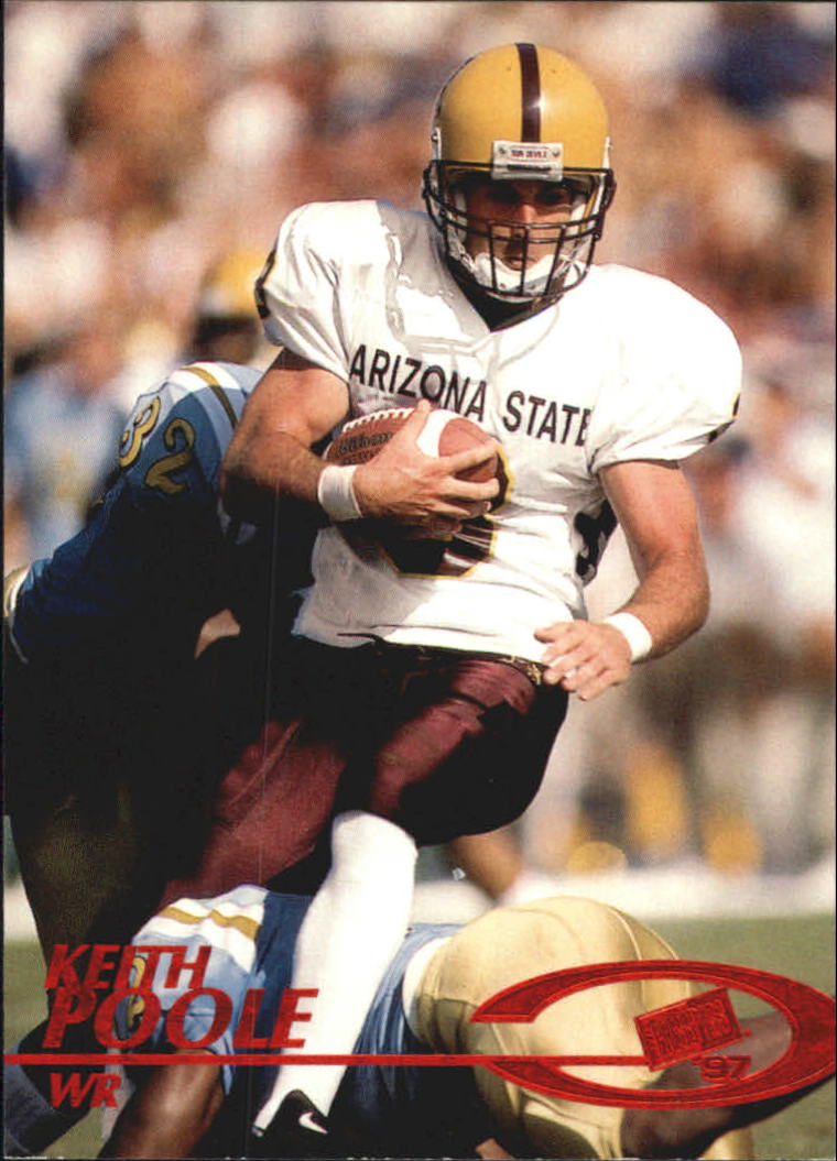 1997 Press Pass Red Zone #30 Keith Poole