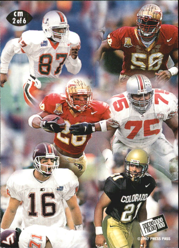1997 Press Pass Football "Insert" Cards - Picture 9 of 23