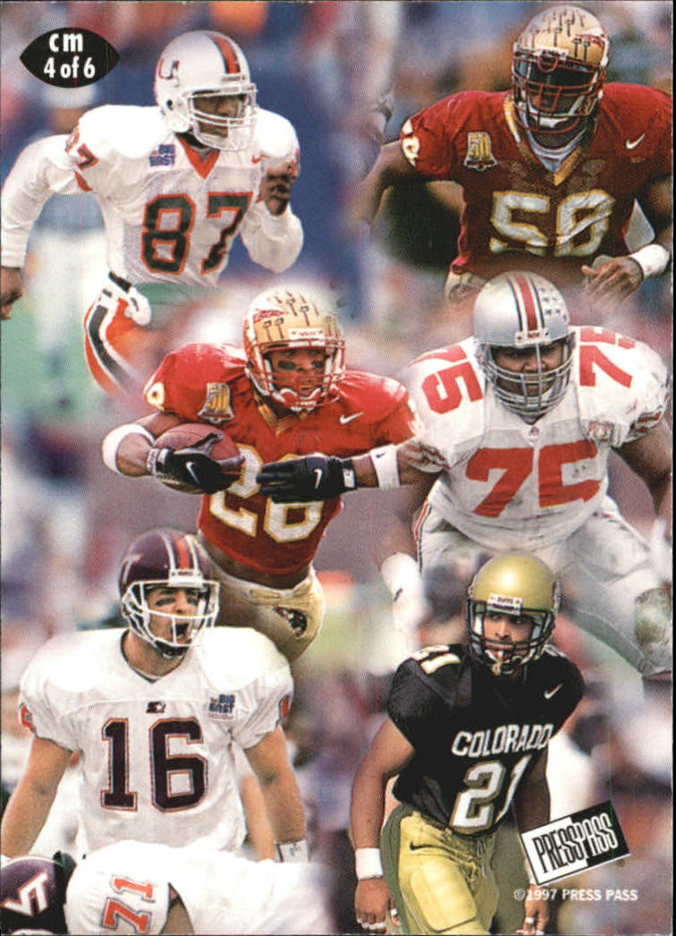 1997 Press Pass Football "Insert" Cards - Picture 13 of 23