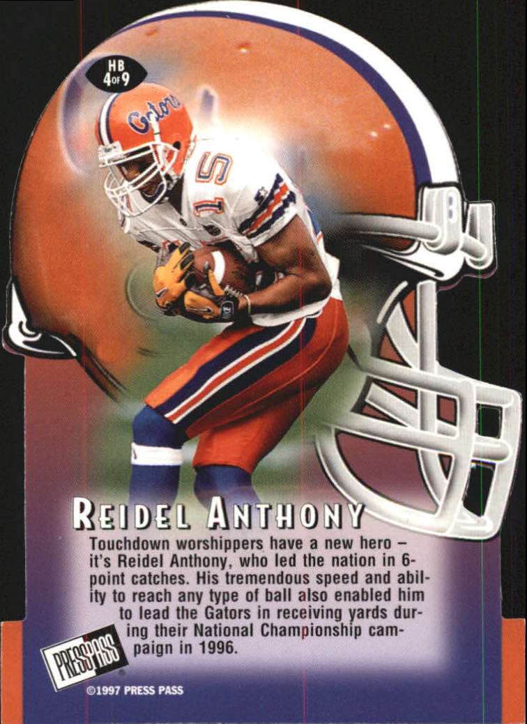 1997 Press Pass Football "Insert" Cards - Picture 21 of 23