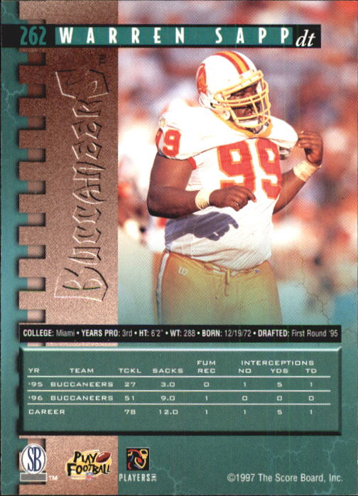 1995 Pro Line #60 Tamarick Vanover RC - NM-MT