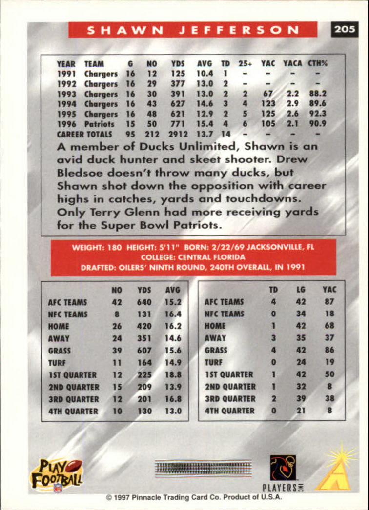 A7988- 1997 Score Football Cards 201-330 +Inserts -You Pick- 15+ FREE US SHIP - Picture 11 of 247