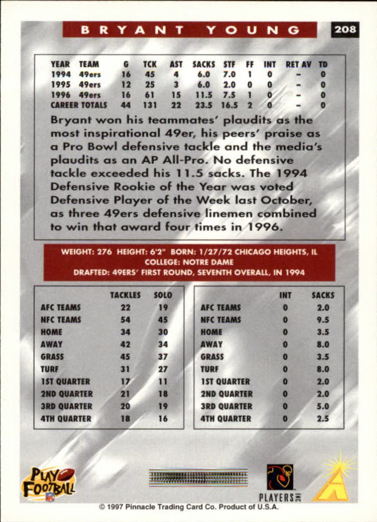 A7988- 1997 Score Football Cards 201-330 +Inserts -You Pick- 15+ FREE US SHIP - Picture 17 of 247