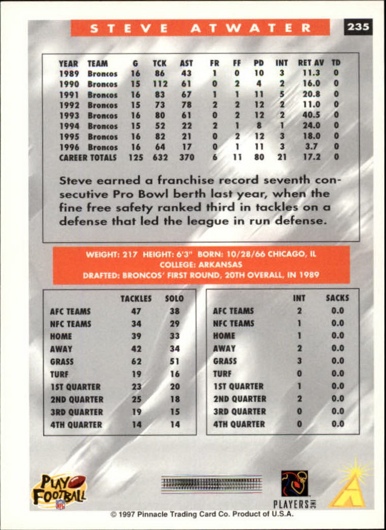 A7988- 1997 Score Football Cards 201-330 +Inserts -You Pick- 15+ FREE US SHIP - Picture 65 of 247