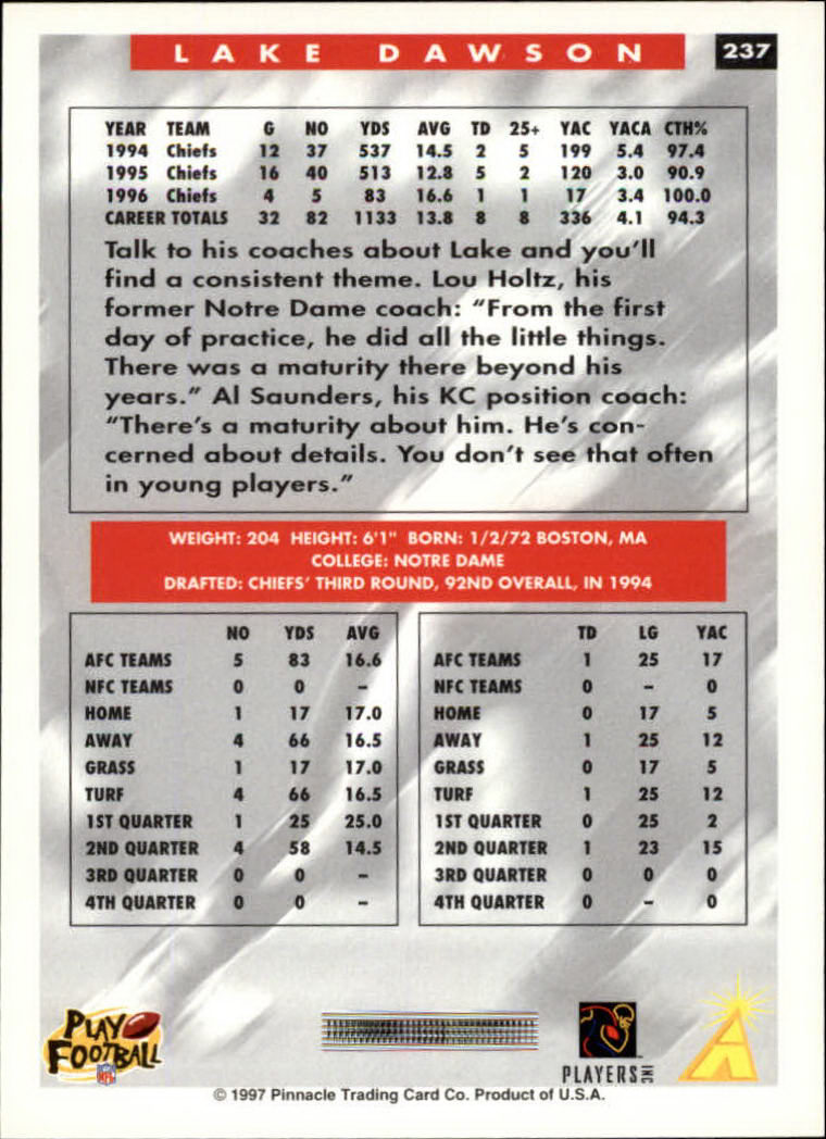 A7988- 1997 Score Football Cards 201-330 +Inserts -You Pick- 15+ FREE US SHIP - Picture 67 of 247