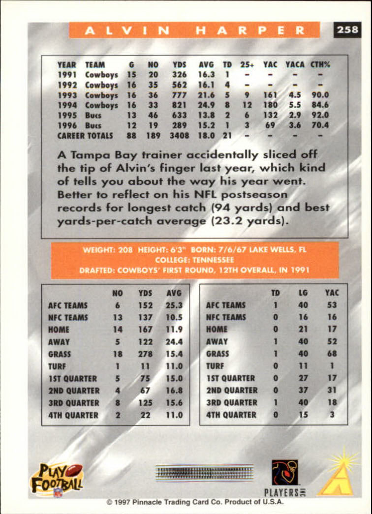 A7988- 1997 Score Football Cards 201-330 +Inserts -You Pick- 15+ FREE US SHIP - Picture 103 of 247