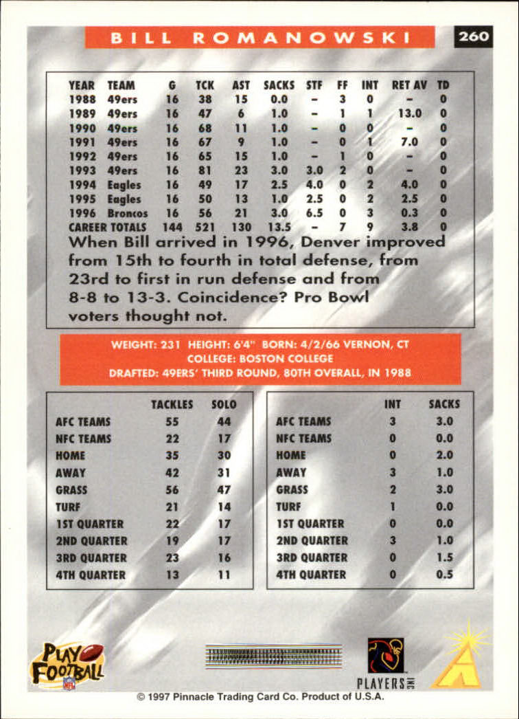 A7988- 1997 Score Football Cards 201-330 +Inserts -You Pick- 15+ FREE US SHIP - Picture 107 of 247