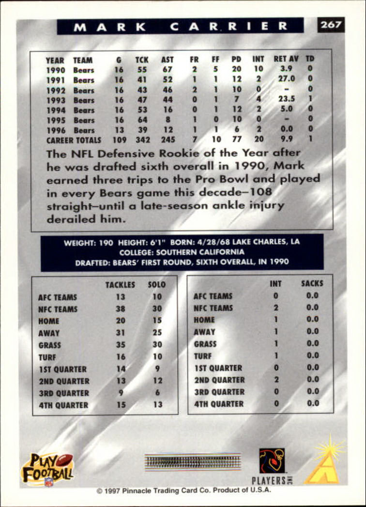 A7988- 1997 Score Football Cards 201-330 +Inserts -You Pick- 15+ FREE US SHIP - Picture 121 of 247