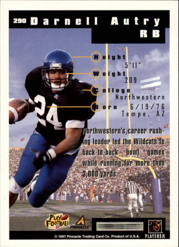 A7988- 1997 Score Football Cards 201-330 +Inserts -You Pick- 15+ FREE US SHIP - Picture 157 of 247