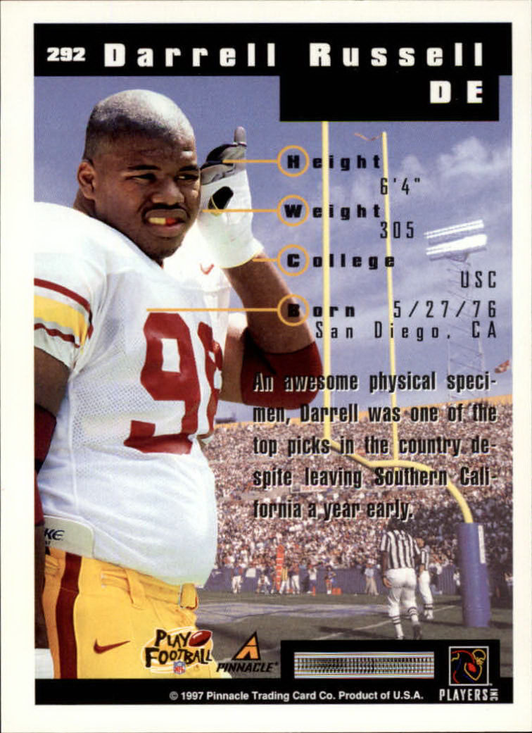 A7988- 1997 Score Football Cards 201-330 +Inserts -You Pick- 15+ FREE US SHIP - Picture 159 of 247