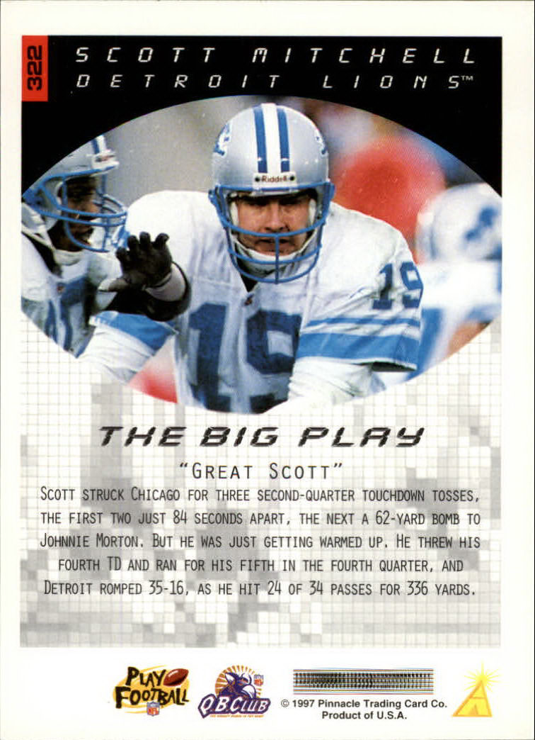 A7988- 1997 Score Football Cards 201-330 +Inserts -You Pick- 15+ FREE US SHIP - Picture 217 of 247