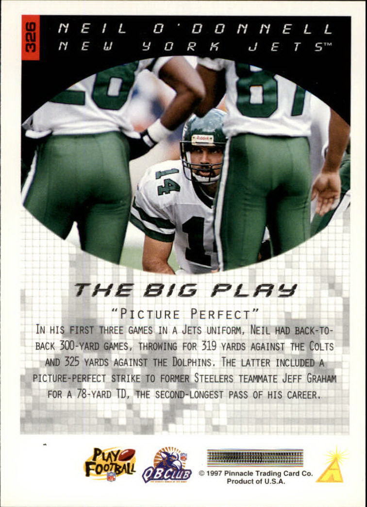 A7988- 1997 Score Football Cards 201-330 +Inserts -You Pick- 15+ FREE US SHIP - Picture 225 of 247