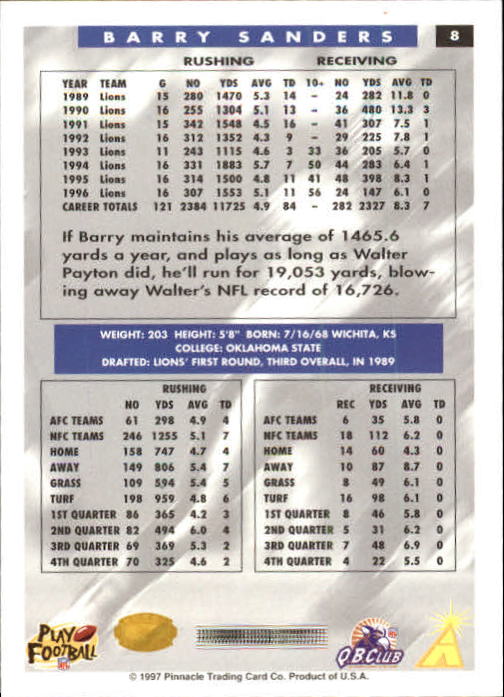 B4069- 1997 Score Hobby Reserve Football #s 1-200 -You Pick- 15+ FREE US SHIP - Picture 17 of 393