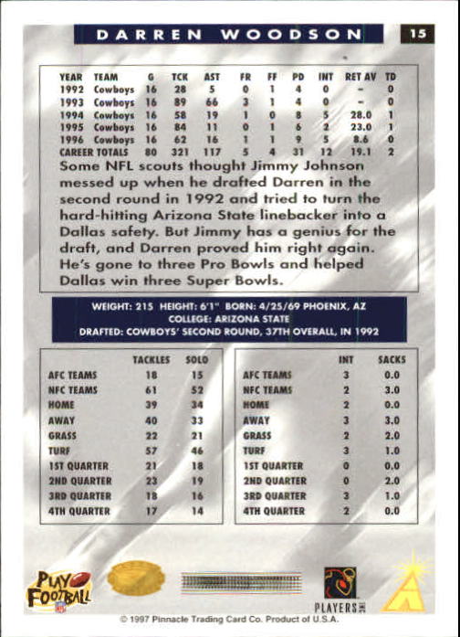 B4069- 1997 Score Hobby Reserve Football #s 1-200 -You Pick- 15+ FREE US SHIP - Picture 31 of 393