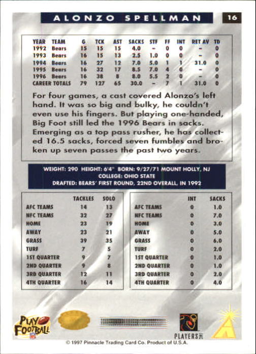 B4069- 1997 Score Hobby Reserve Football #s 1-200 -You Pick- 15+ FREE US SHIP - Picture 33 of 393