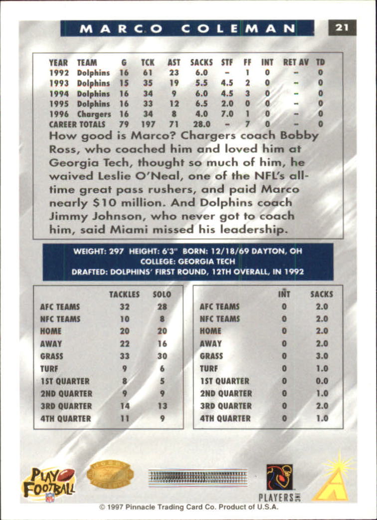 B4069- 1997 Score Hobby Reserve Football #s 1-200 -You Pick- 15+ FREE US SHIP - Picture 43 of 393