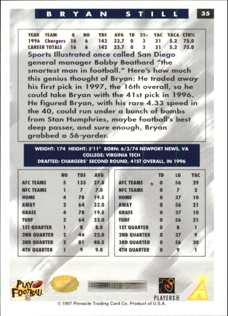 B4069- 1997 Score Hobby Reserve Football #s 1-200 -You Pick- 15+ FREE US SHIP - Picture 71 of 393