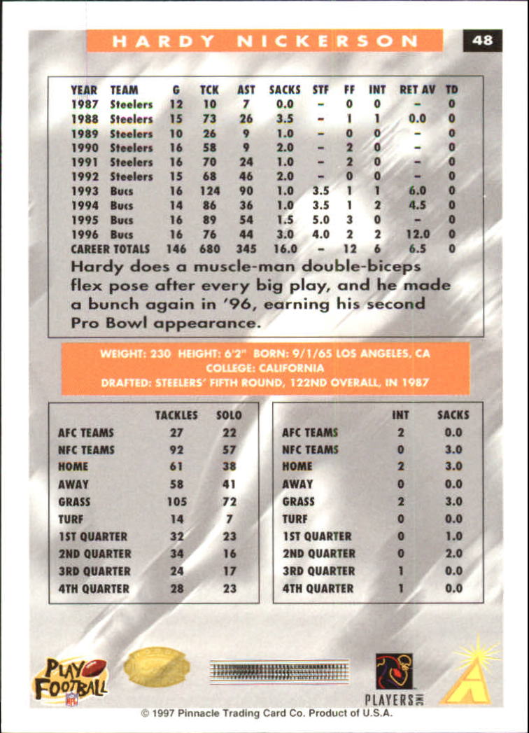 B4069- 1997 Score Hobby Reserve Football #s 1-200 -You Pick- 15+ FREE US SHIP - Picture 97 of 393
