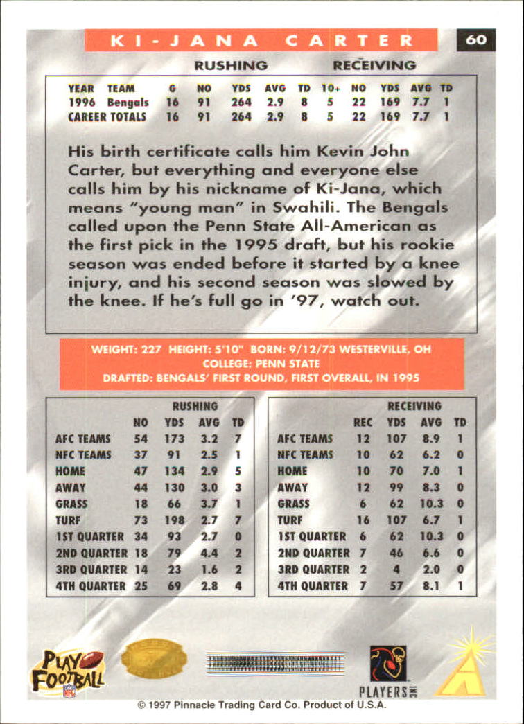 B4069- 1997 Score Hobby Reserve Football #s 1-200 -You Pick- 15+ FREE US SHIP - Picture 121 of 393