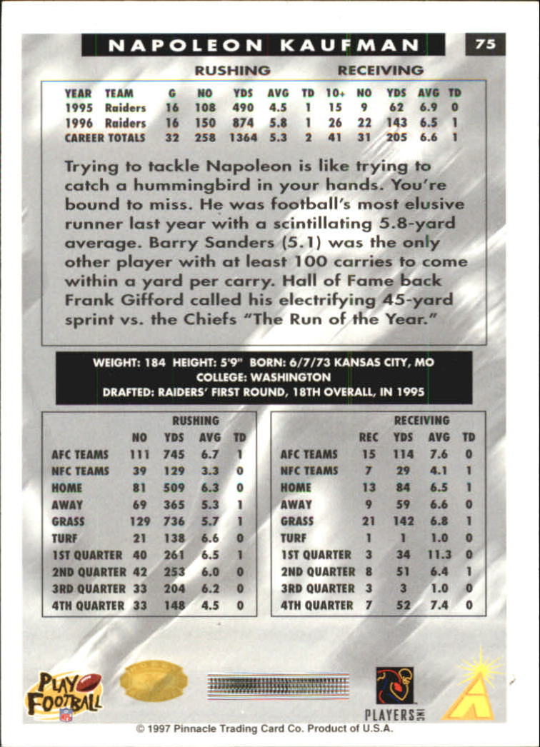 B4069- 1997 Score Hobby Reserve Football #s 1-200 -You Pick- 15+ FREE US SHIP - Picture 149 of 393