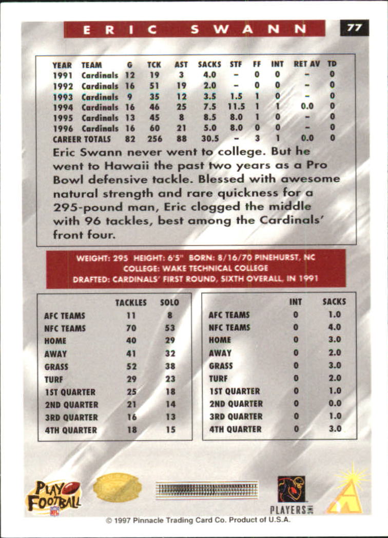 B4069- 1997 Score Hobby Reserve Football #s 1-200 -You Pick- 15+ FREE US SHIP - Picture 153 of 393