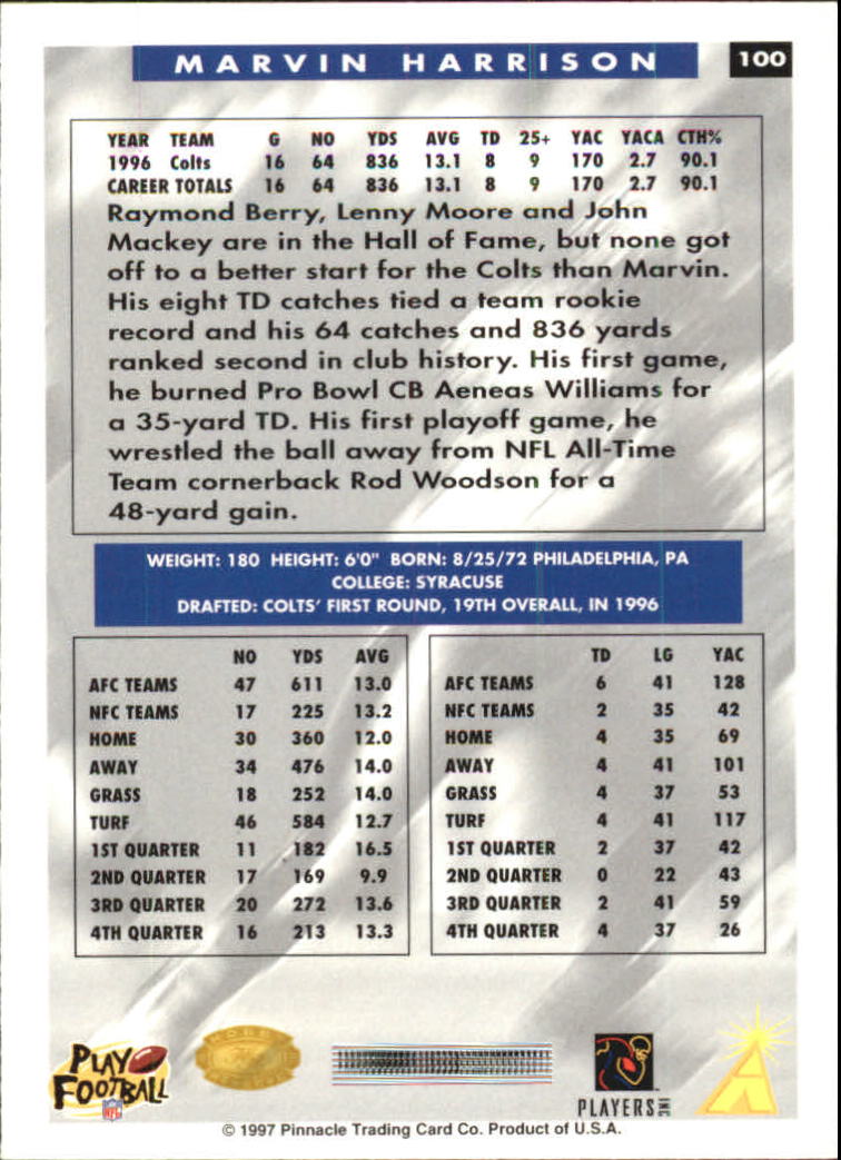 B4069- 1997 Score Hobby Reserve Football #s 1-200 -You Pick- 15+ FREE US SHIP - Picture 197 of 393