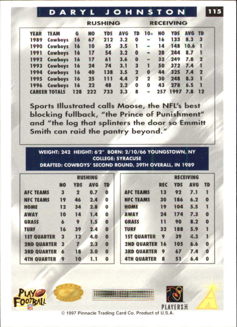 B4069- 1997 Score Hobby Reserve Football #s 1-200 -You Pick- 15+ FREE US SHIP - Picture 227 of 393