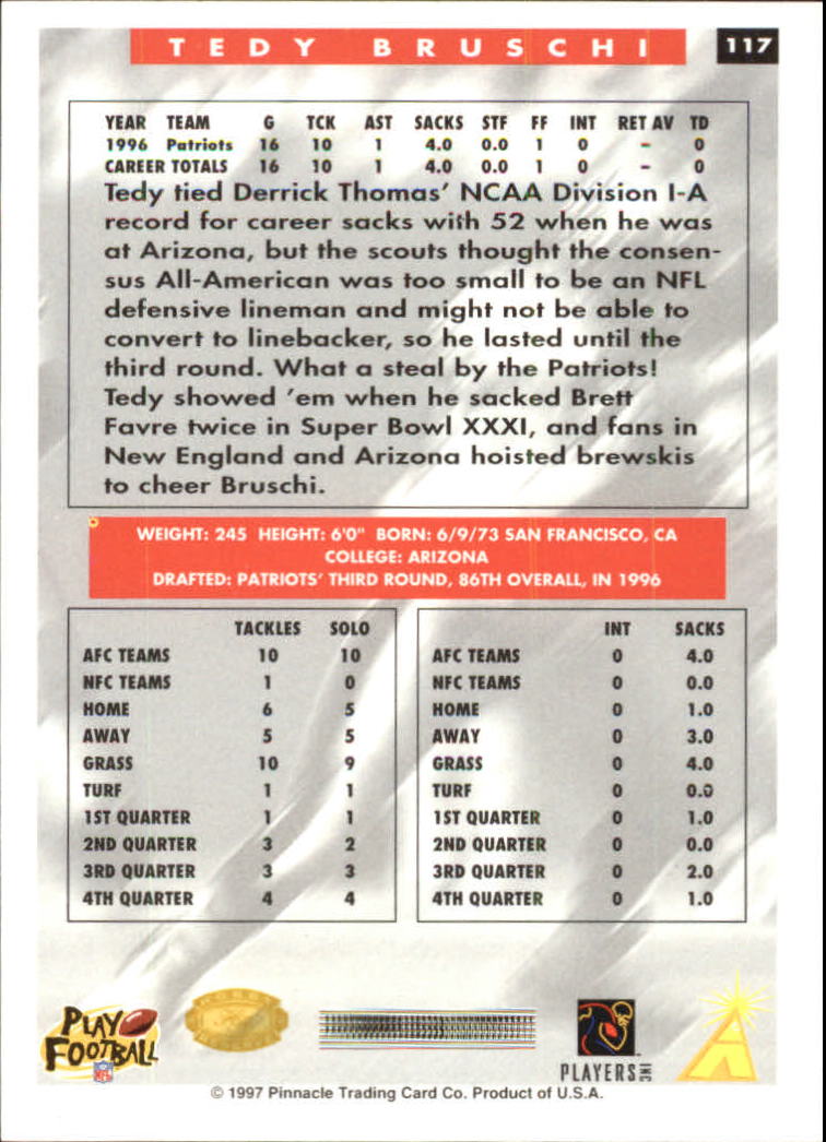 B4069- 1997 Score Hobby Reserve Football #s 1-200 -You Pick- 15+ FREE US SHIP - Picture 231 of 393