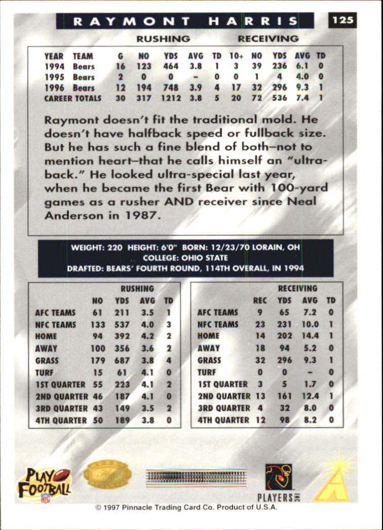 B4069- 1997 Score Hobby Reserve Football #s 1-200 -You Pick- 15+ FREE US SHIP - Picture 247 of 393