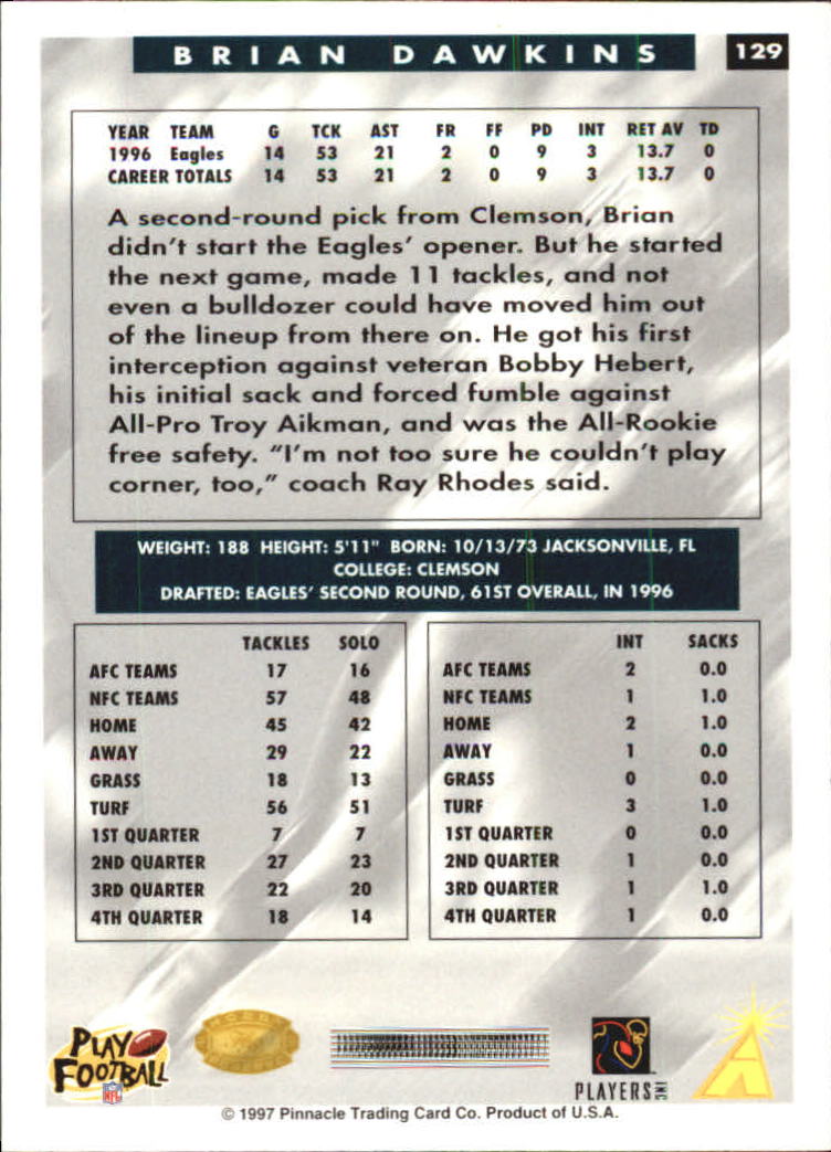 B4069- 1997 Score Hobby Reserve Football #s 1-200 -You Pick- 15+ FREE US SHIP - Picture 255 of 393