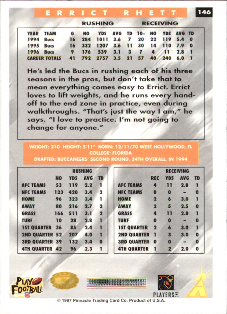 B4069- 1997 Score Hobby Reserve Football #s 1-200 -You Pick- 15+ FREE US SHIP - Picture 289 of 393