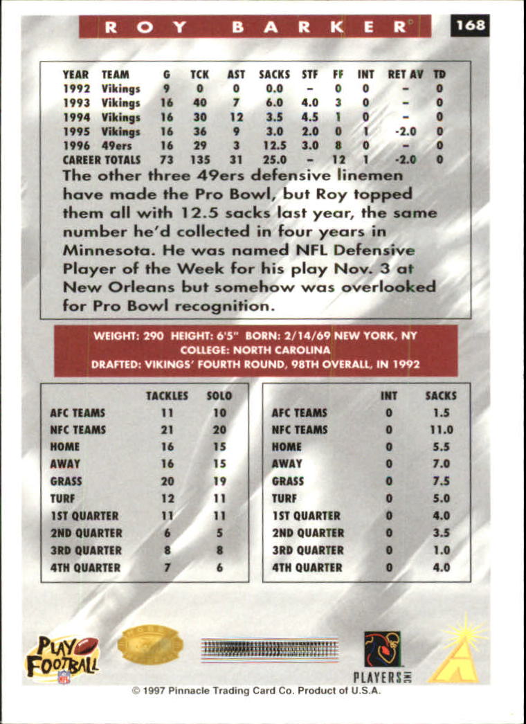 B4069- 1997 Score Hobby Reserve Football #s 1-200 -You Pick- 15+ FREE US SHIP - Picture 331 of 393