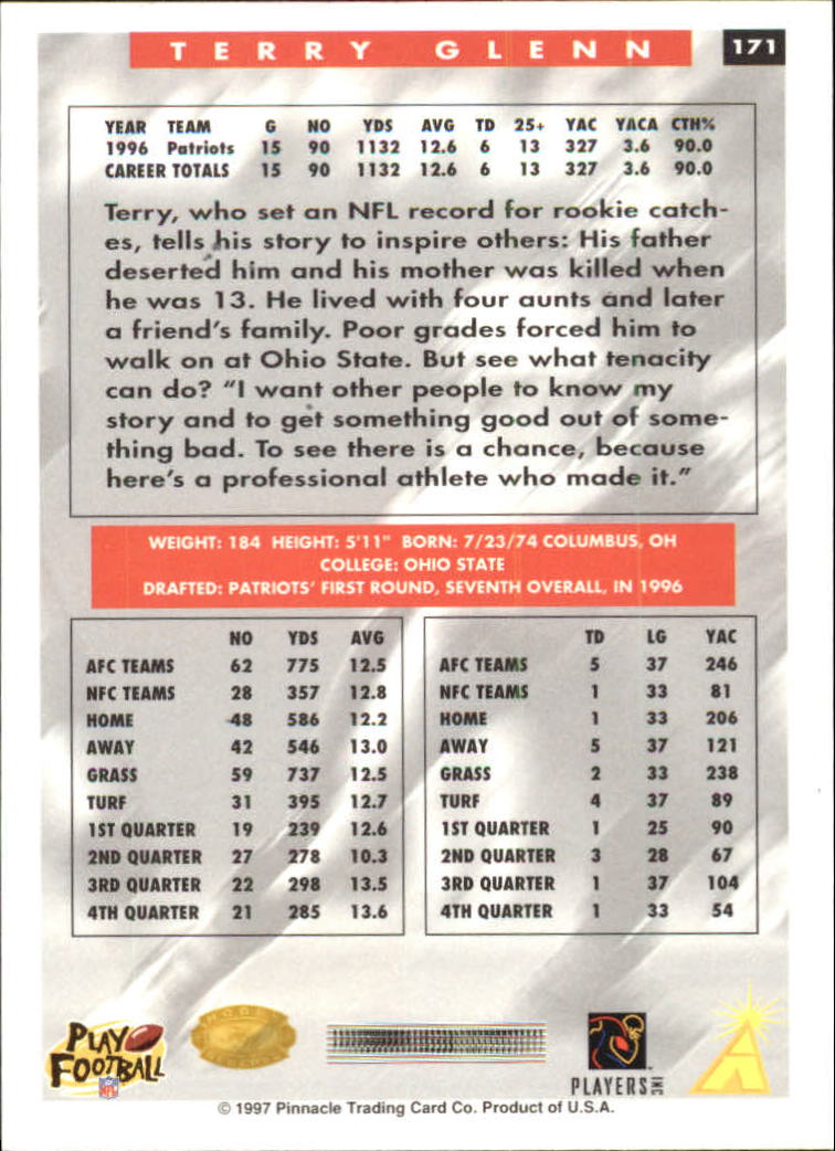 B4069- 1997 Score Hobby Reserve Football #s 1-200 -You Pick- 15+ FREE US SHIP - Picture 337 of 393
