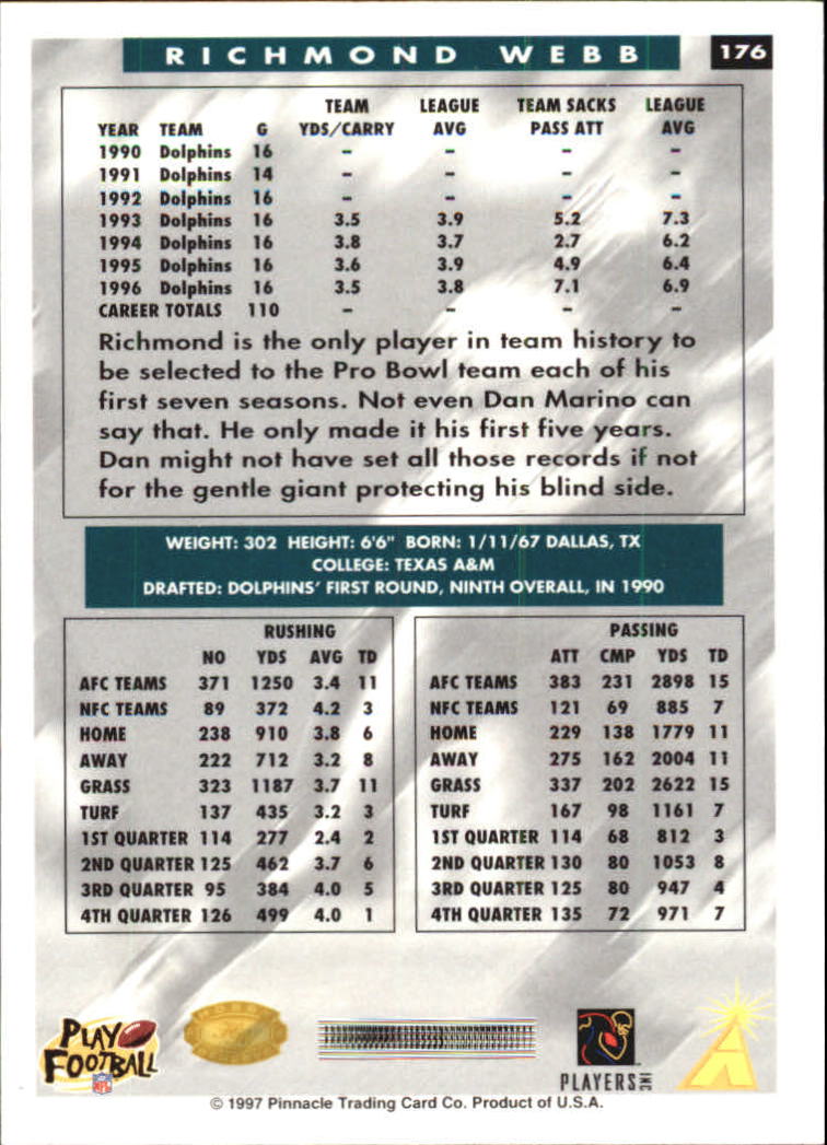 B4069- 1997 Score Hobby Reserve Football #s 1-200 -You Pick- 15+ FREE US SHIP - Picture 347 of 393