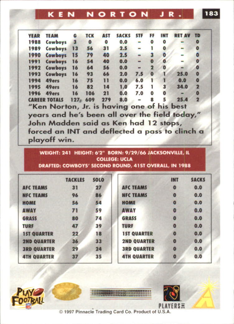 B4069- 1997 Score Hobby Reserve Football #s 1-200 -You Pick- 15+ FREE US SHIP - Picture 361 of 393