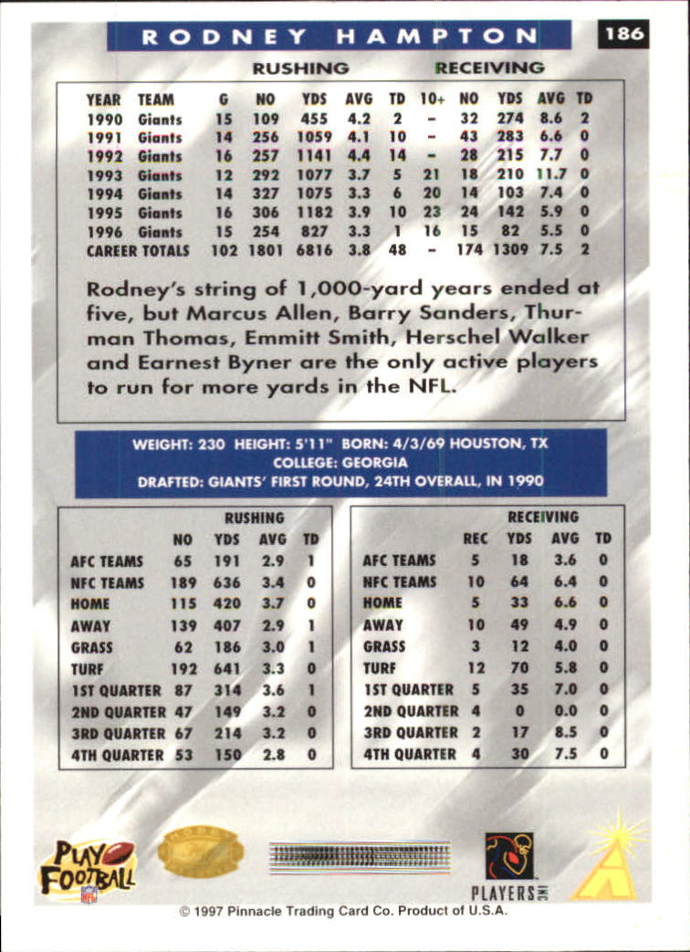 B4069- 1997 Score Hobby Reserve Football #s 1-200 -You Pick- 15+ FREE US SHIP - Picture 367 of 393