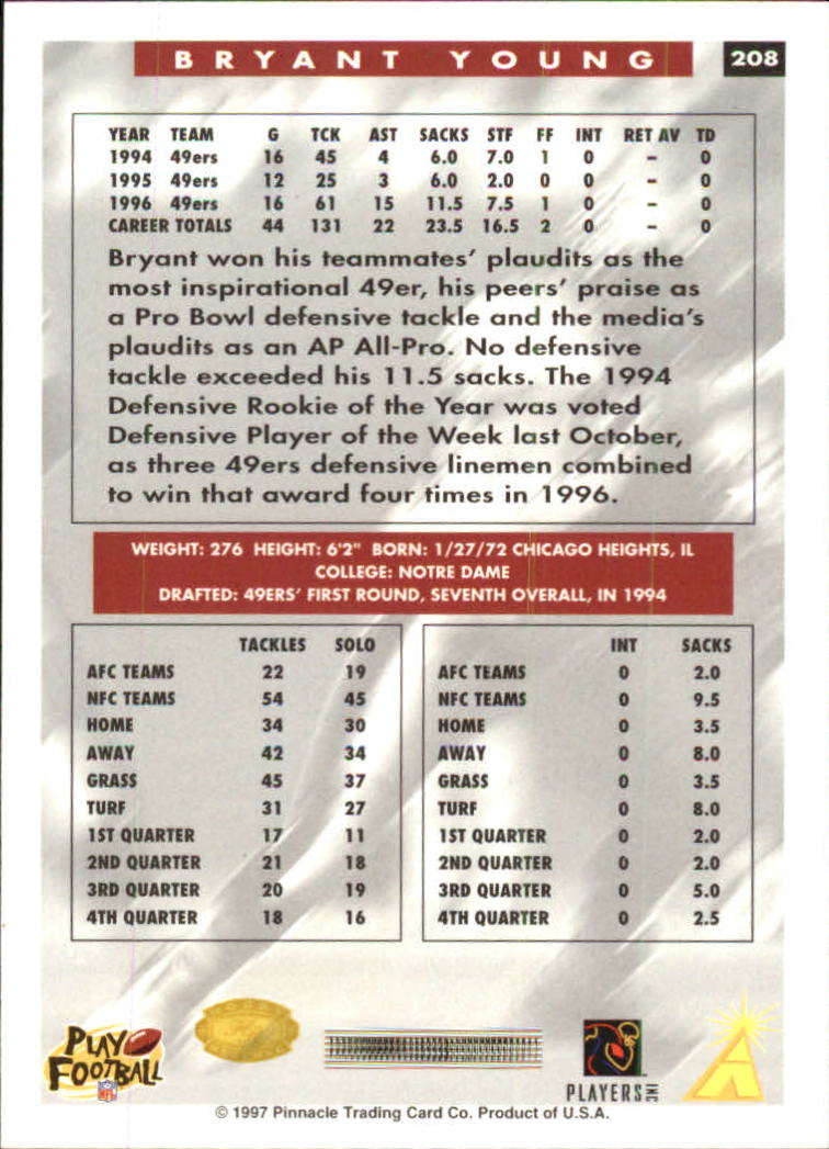 B4069- 1997 Score Hobby Reserve Football 201-330 -You Pick- 15+ FREE US SHIP - Picture 17 of 257