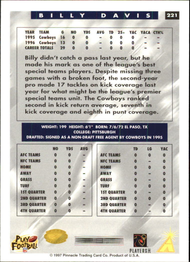 B4069- 1997 Score Hobby Reserve Football 201-330 -You Pick- 15+ FREE US SHIP - Picture 43 of 257