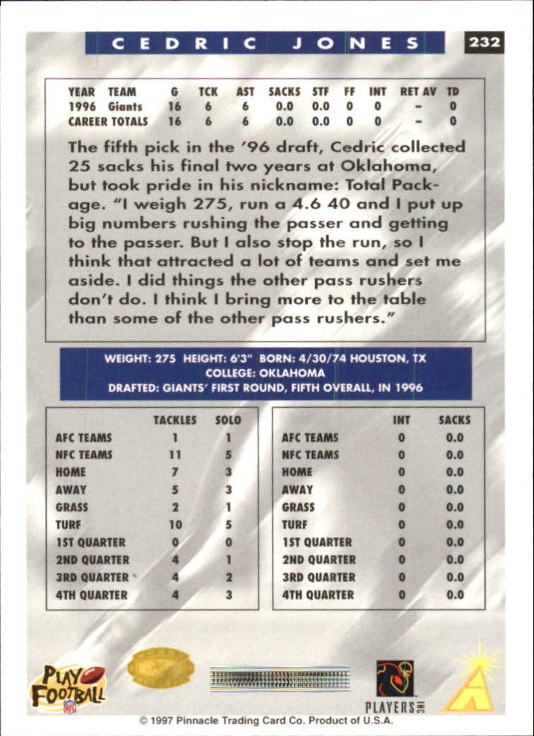 B4069- 1997 Score Hobby Reserve Football 201-330 -You Pick- 15+ FREE US SHIP - Picture 65 of 257