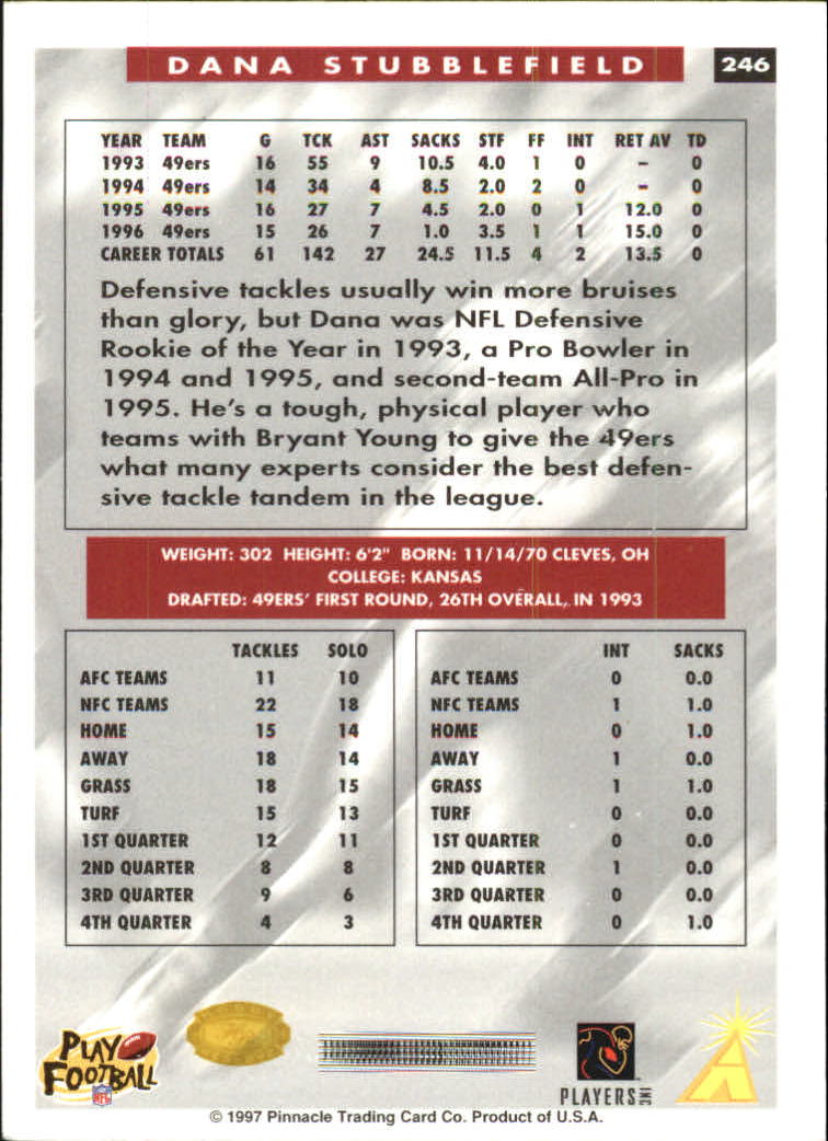 B4069- 1997 Score Hobby Reserve Football 201-330 -You Pick- 15+ FREE US SHIP - Picture 91 of 257