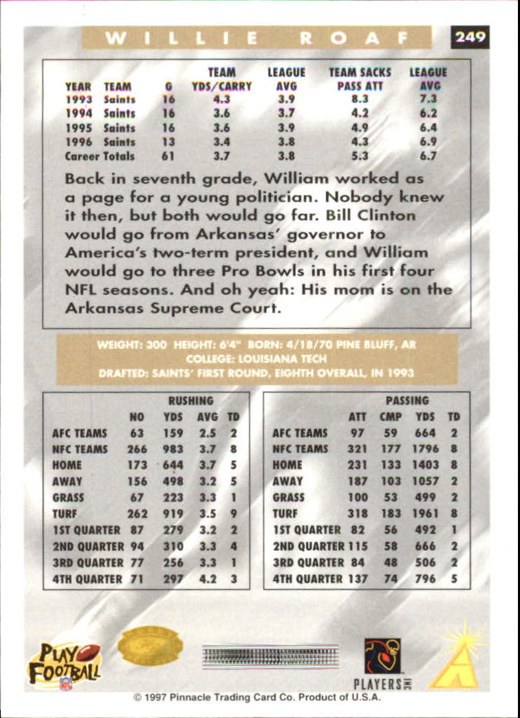 B4069- 1997 Score Hobby Reserve Football 201-330 -You Pick- 15+ FREE US SHIP - Picture 97 of 257