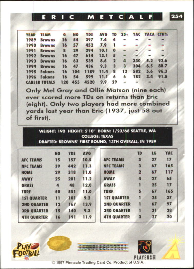 B4069- 1997 Score Hobby Reserve Football 201-330 -You Pick- 15+ FREE US SHIP - Picture 107 of 257