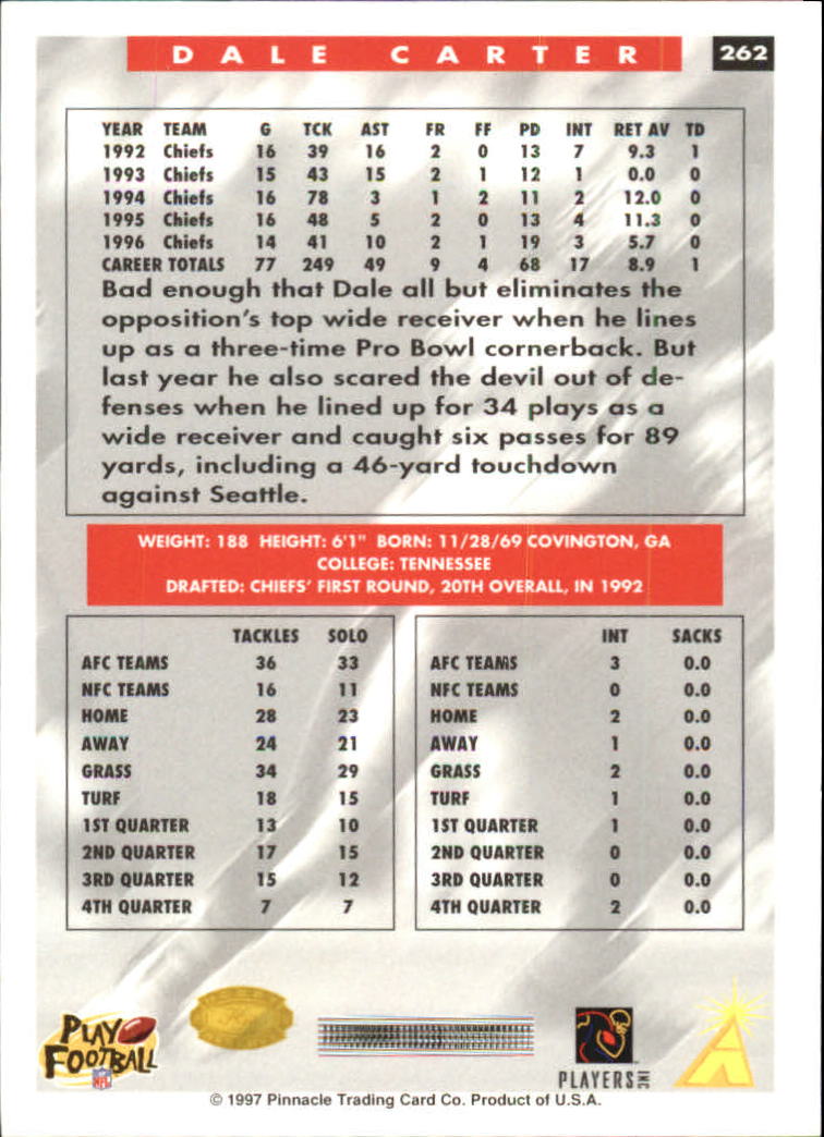 B4069- 1997 Score Hobby Reserve Football 201-330 -You Pick- 15+ FREE US SHIP - Picture 123 of 257