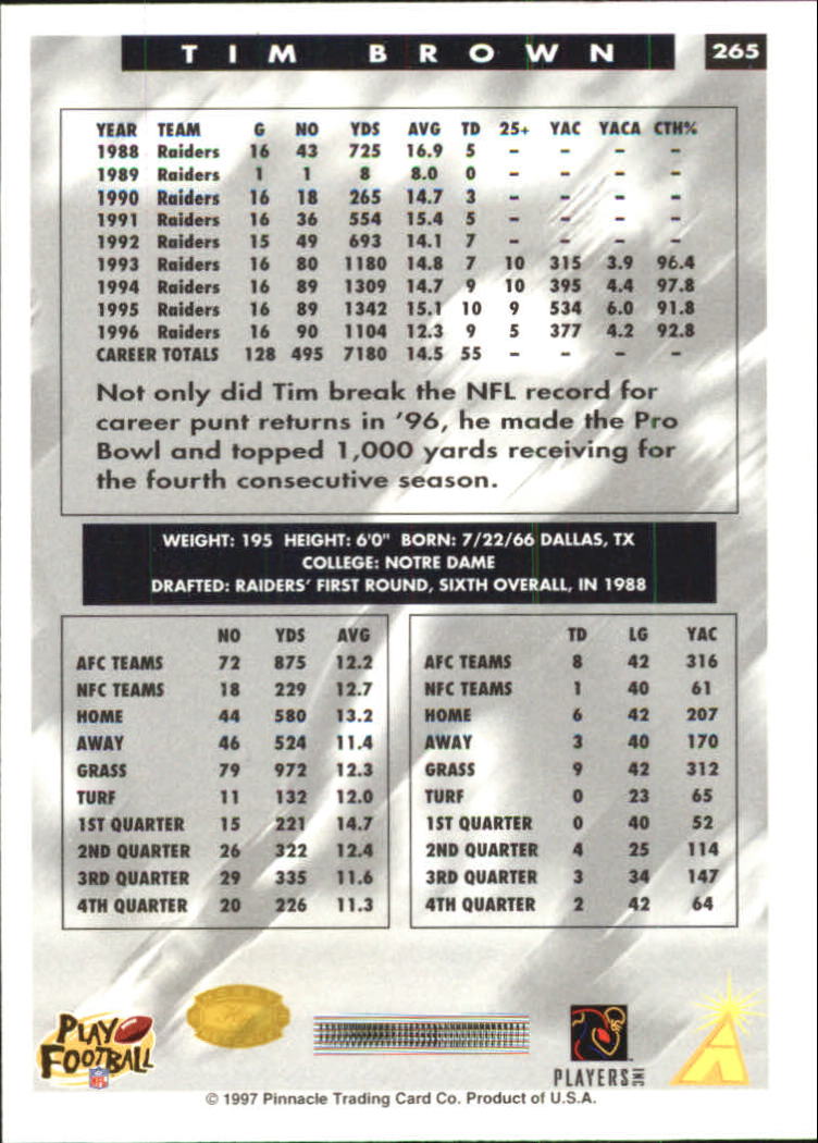 B4069- 1997 Score Hobby Reserve Football 201-330 -You Pick- 15+ FREE US SHIP - Picture 129 of 257