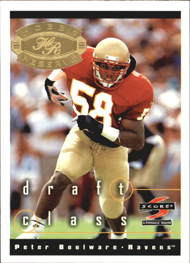 B4069- 1997 Score Hobby Reserve Football 201-330 -You Pick- 15+ FREE US SHIP - Picture 158 of 257